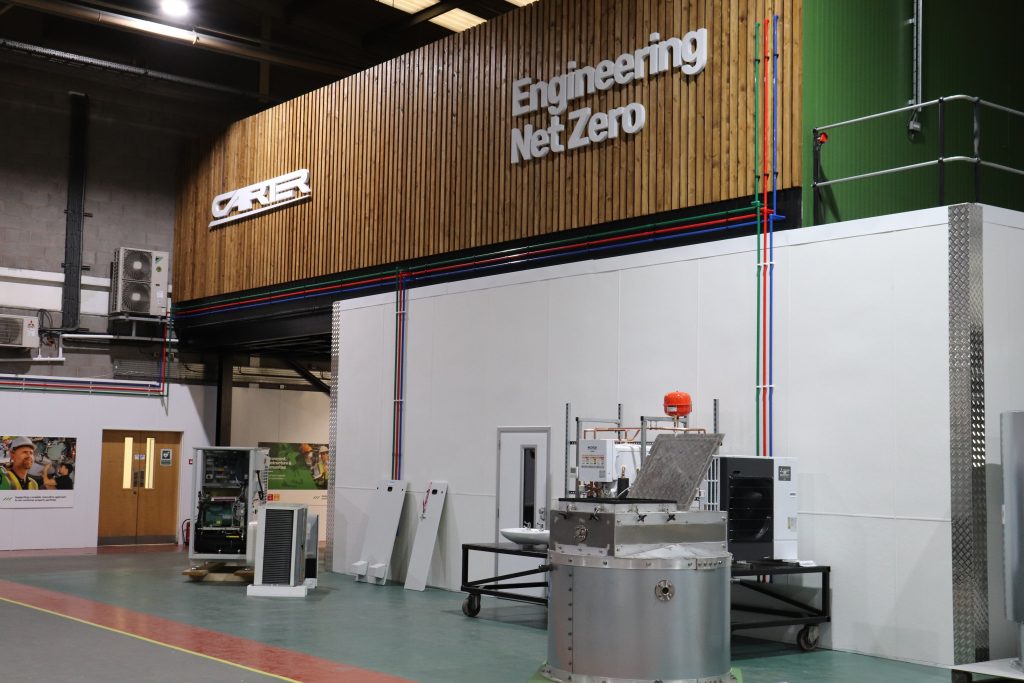 Image of the Carter Group Net Zero showroom.